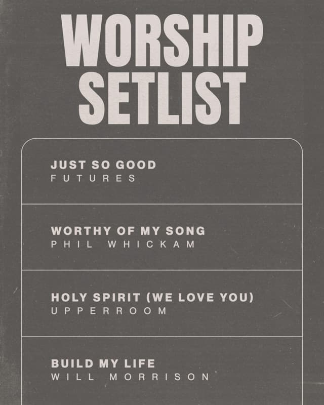 Worship Set Posts