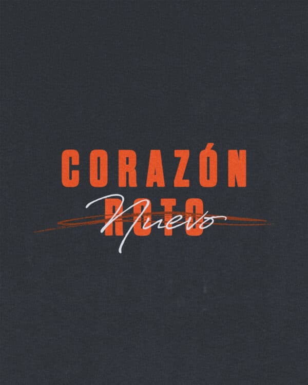 (Roto-crossed out) corazón nuevo