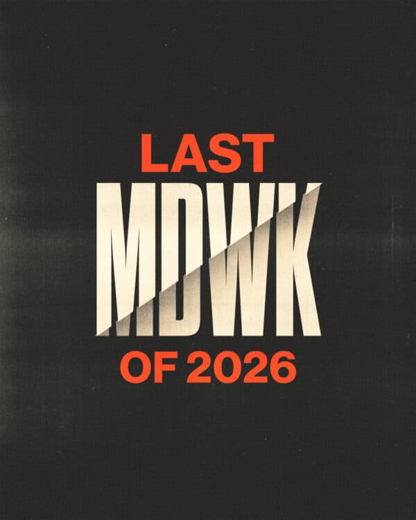 Last MDWK of 2026