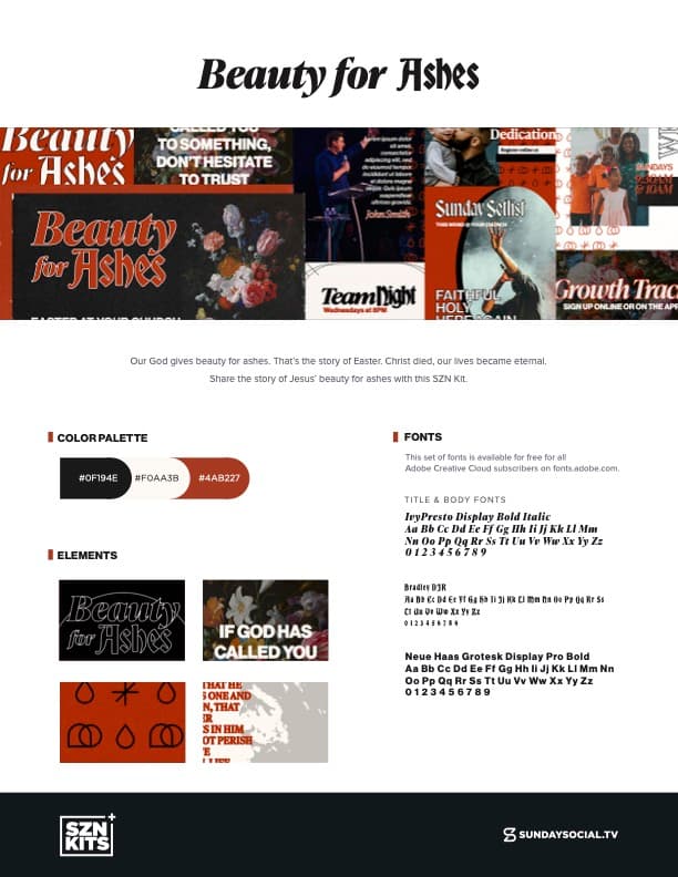 Style Guide preview
