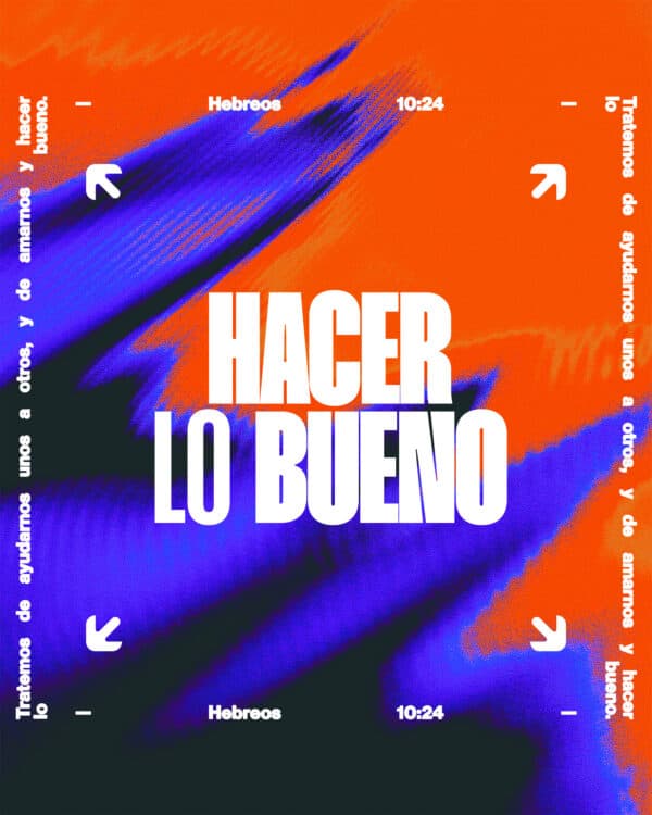 "Tratemos de ayudarnos unos a otros, y de amarnos y hacer lo bueno." - Hebreos 10:24