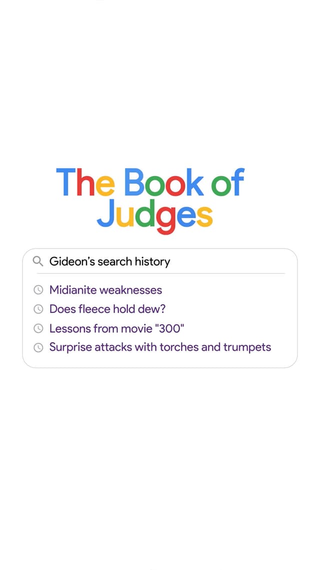 Gideon's Search History