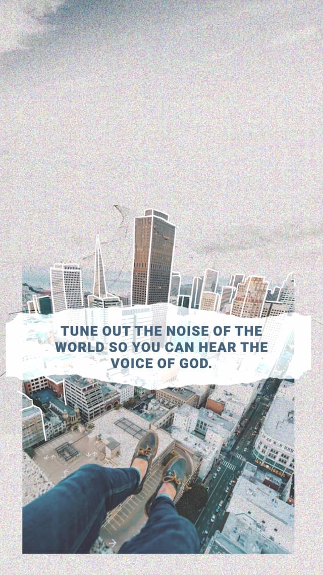 Tune Out the Noise