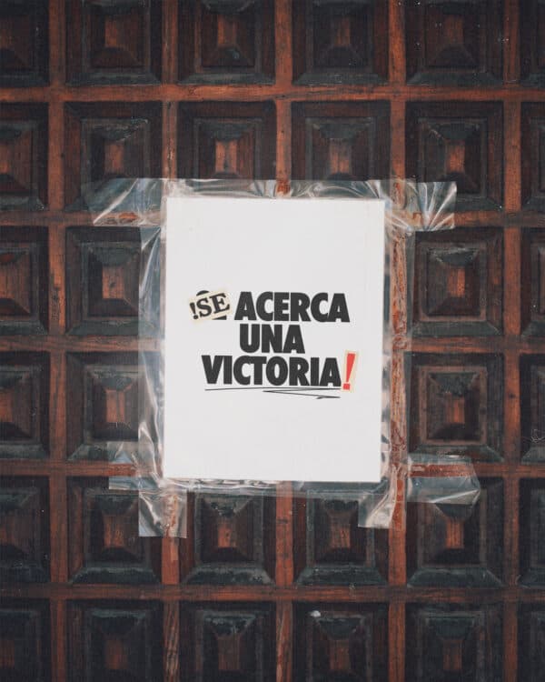 Se acerca una victoria