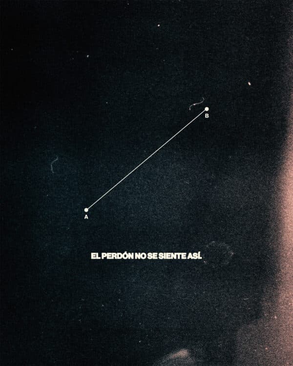 El perdón no se siente así. Se siente así.