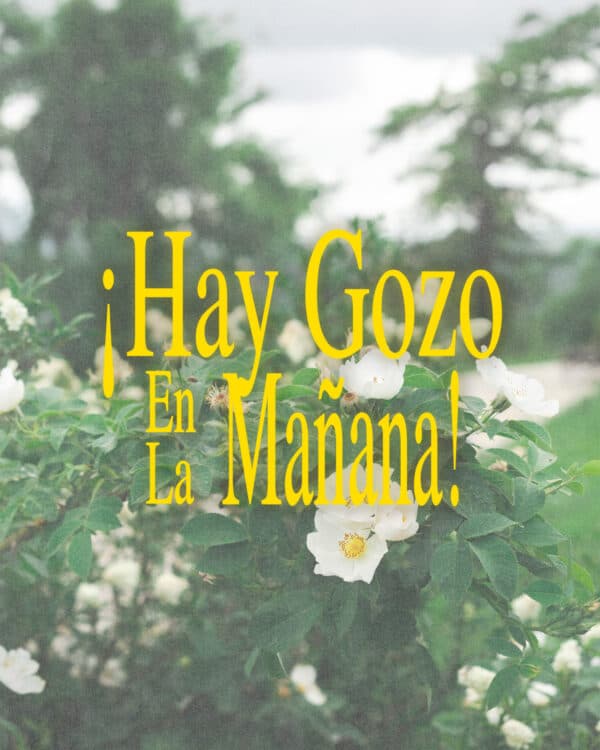 ¡Hay gozo en la mañana!