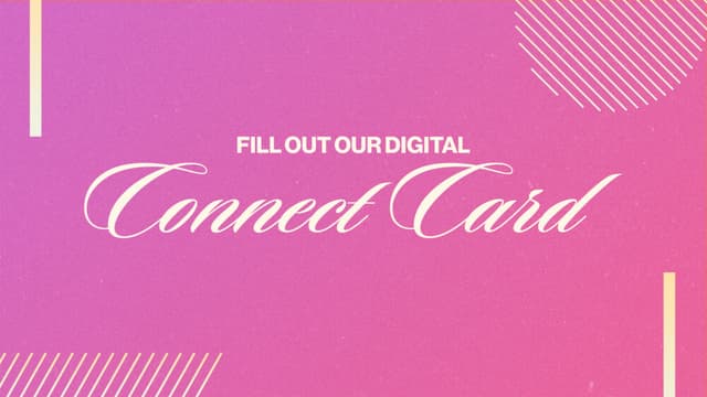 Reel Love | Slides, Connect