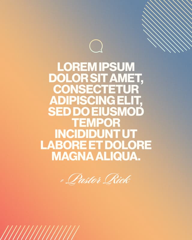 Speaker Quote Posts