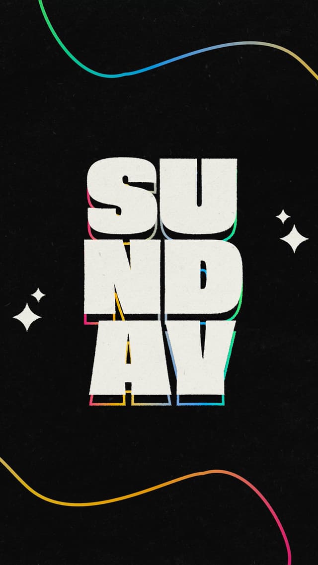 Sunday Lines Tag