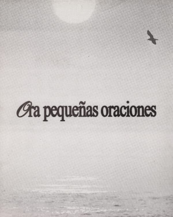 Ora pequeñas oraciones