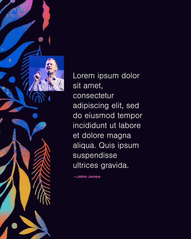 Speaker Quote Posts