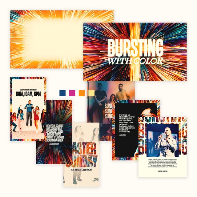 Bursting with Color | SZN Kit