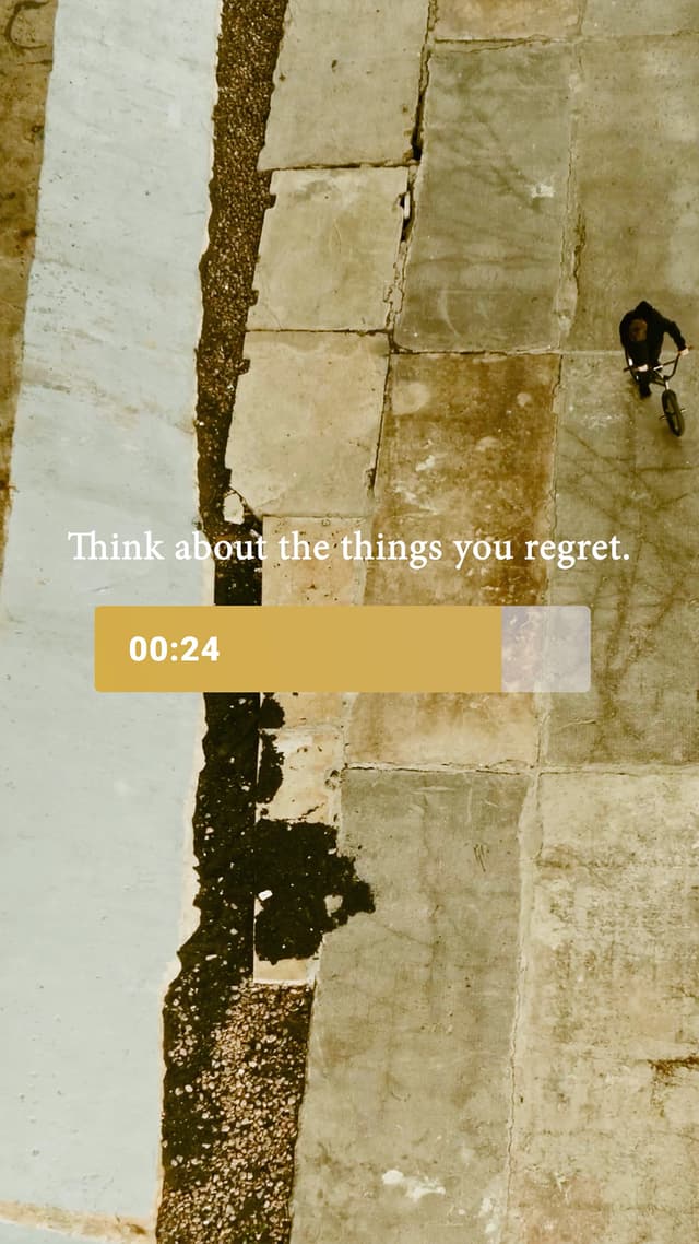 Countdown: Things You Regret