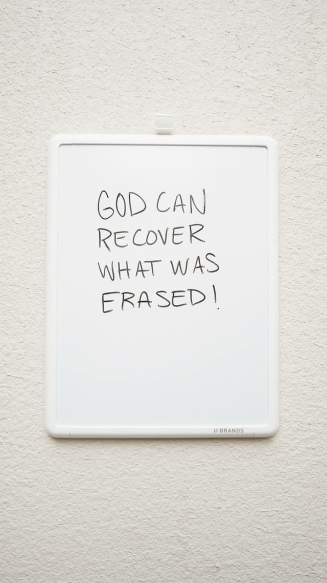 What Was Erased