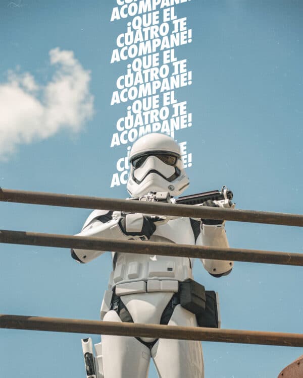 ¡Que el cuatro te acompáñe!