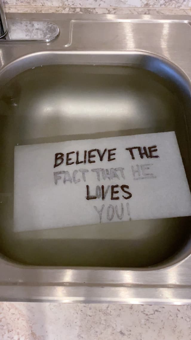 Paper Towel - He Loves Your