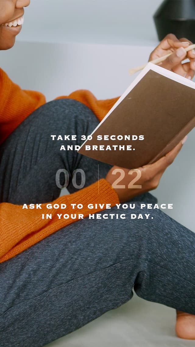 Peace In Hectic Day