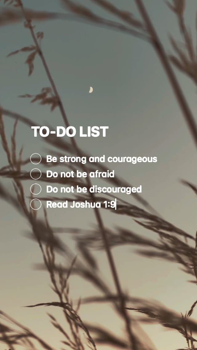 To Do Items