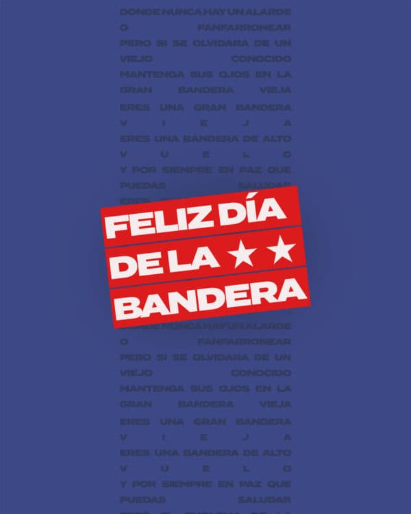 ¡Feliz día de la Bandera!