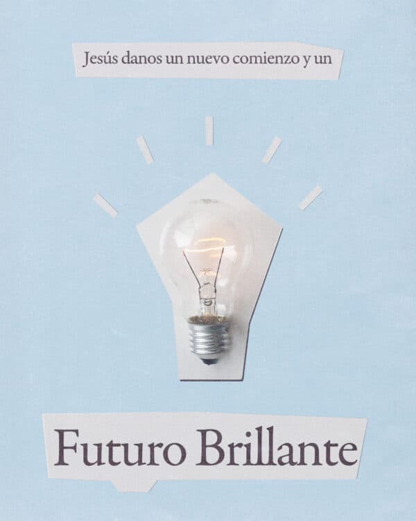 Jesús danos un nuevo comienzo y un futuro brillante.