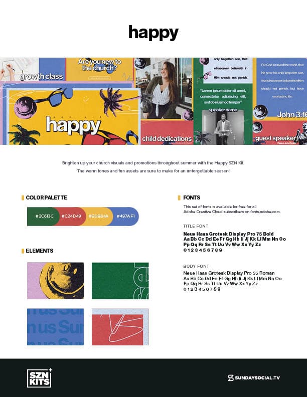 Style Guide preview
