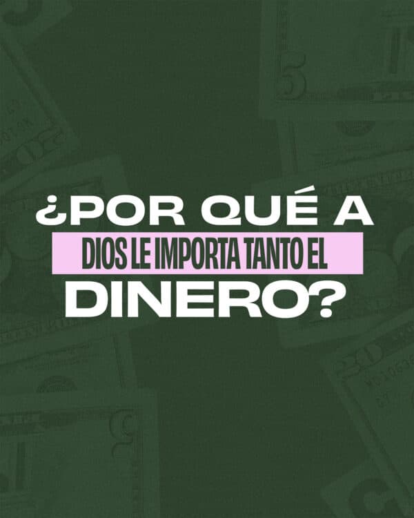 ¿Por qué a Dios le importa tanto el dinero? 1) Es bien fácil que el dinero se vuelva nuestro dios. Cuando lo adoramos, adoramos la cosa incorrecta. 2) Él quiere que seamos bendición a otros. 3) Cuando somos esclavos de nuestras deudas, es más difícil estar disponibles para algo nuevo que Dios nos está llamando. 4) Dios quiere que seamos libres: espiritualmente, físicamente y financieramente.