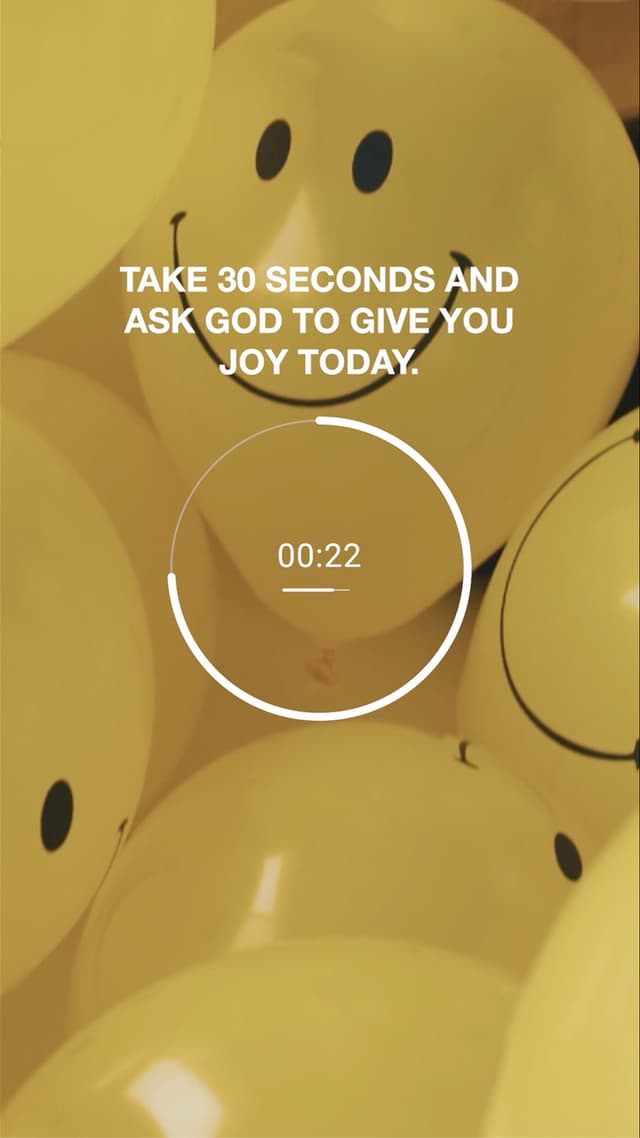 Countdown: Ask For Joy
