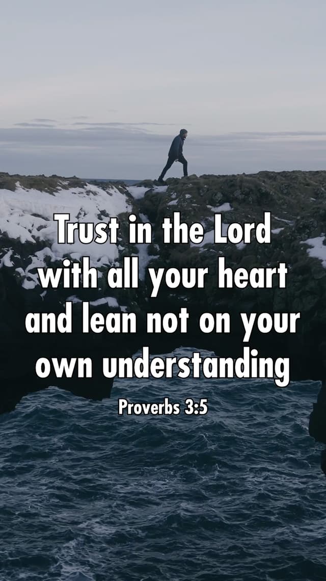 Trust in the Lord