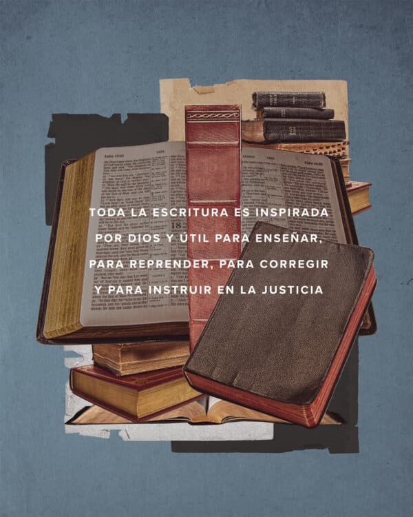 "Toda la Escritura es inspirada por Dios y útil para enseñar, para reprender, para corregir y para instruir en la justicia." - 2 Timoteo 3:16