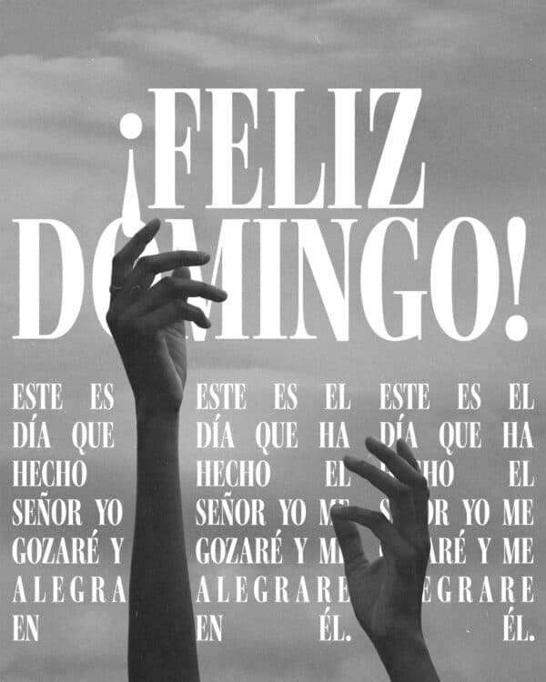 ¡Feliz Domingo!