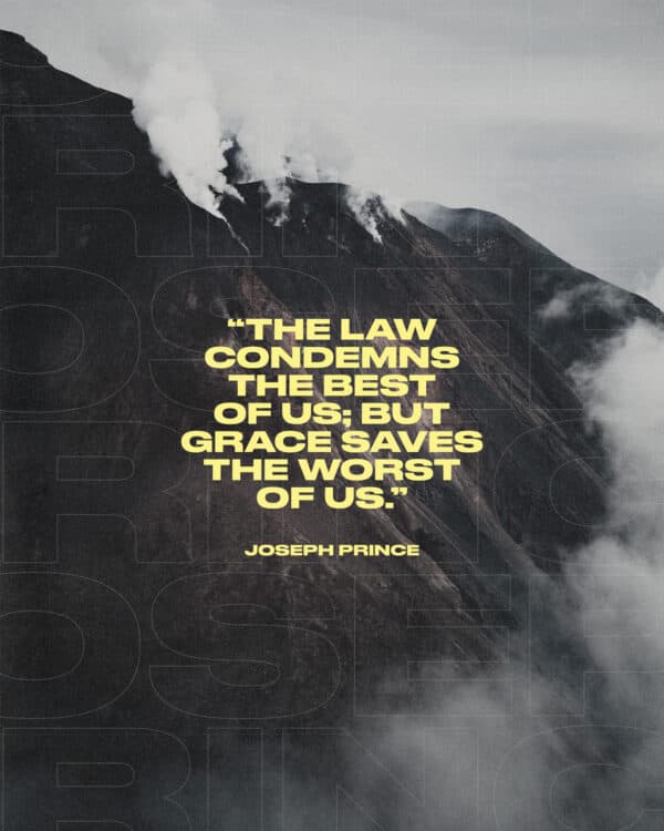 The law condemns the best of us; but grace saves the worst of us. - Joseph Prince