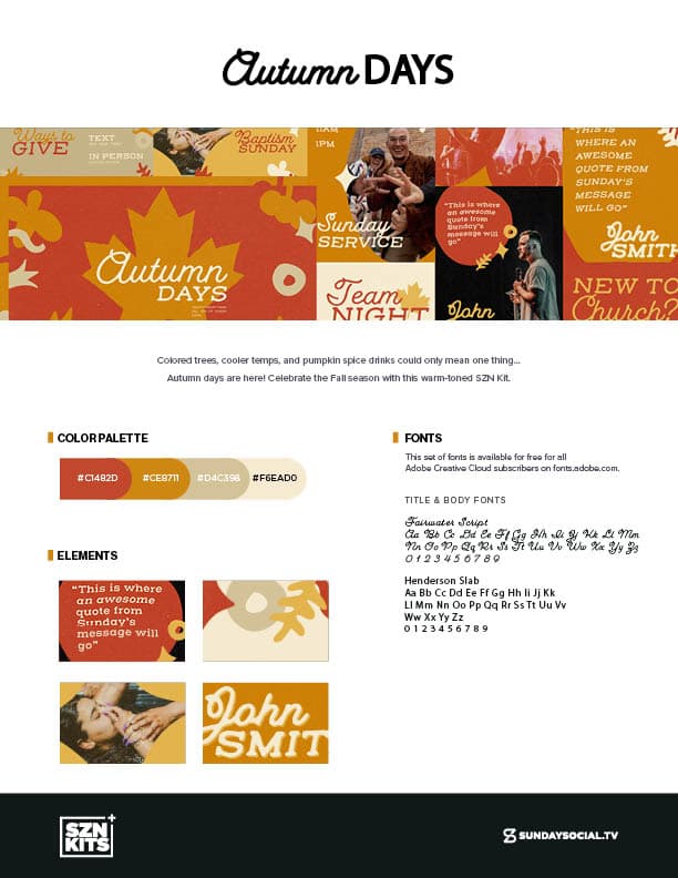Style Guide preview
