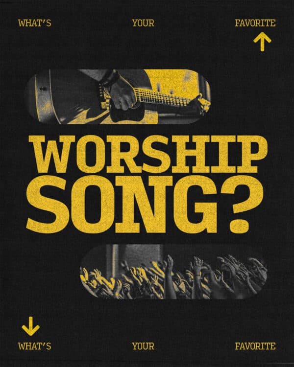 What's your favorite worship song?