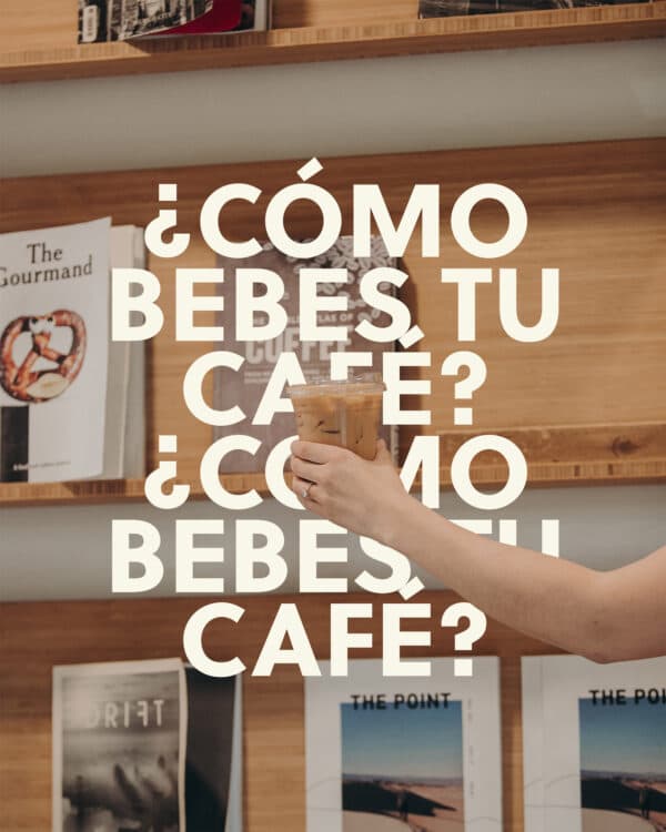 ¿Cómo bebes tu café?