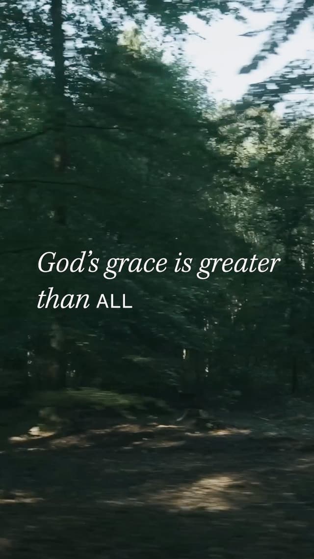 God's Grace Is Greater