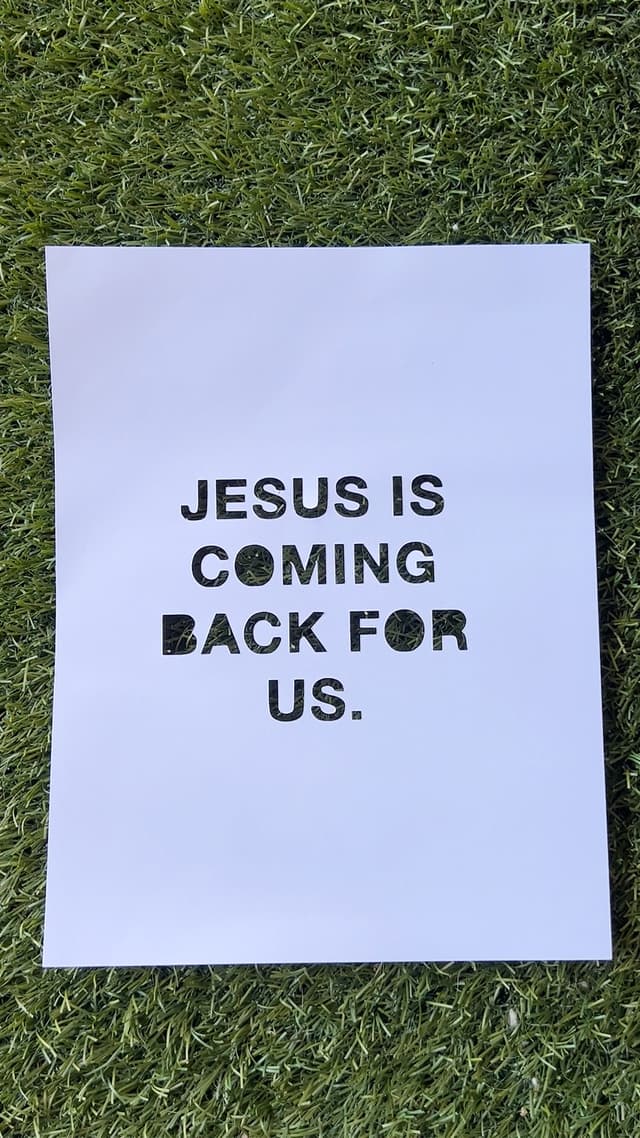Jesus Is Coming Back