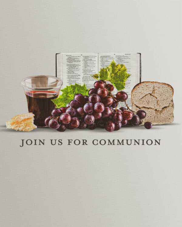 Join us for communion