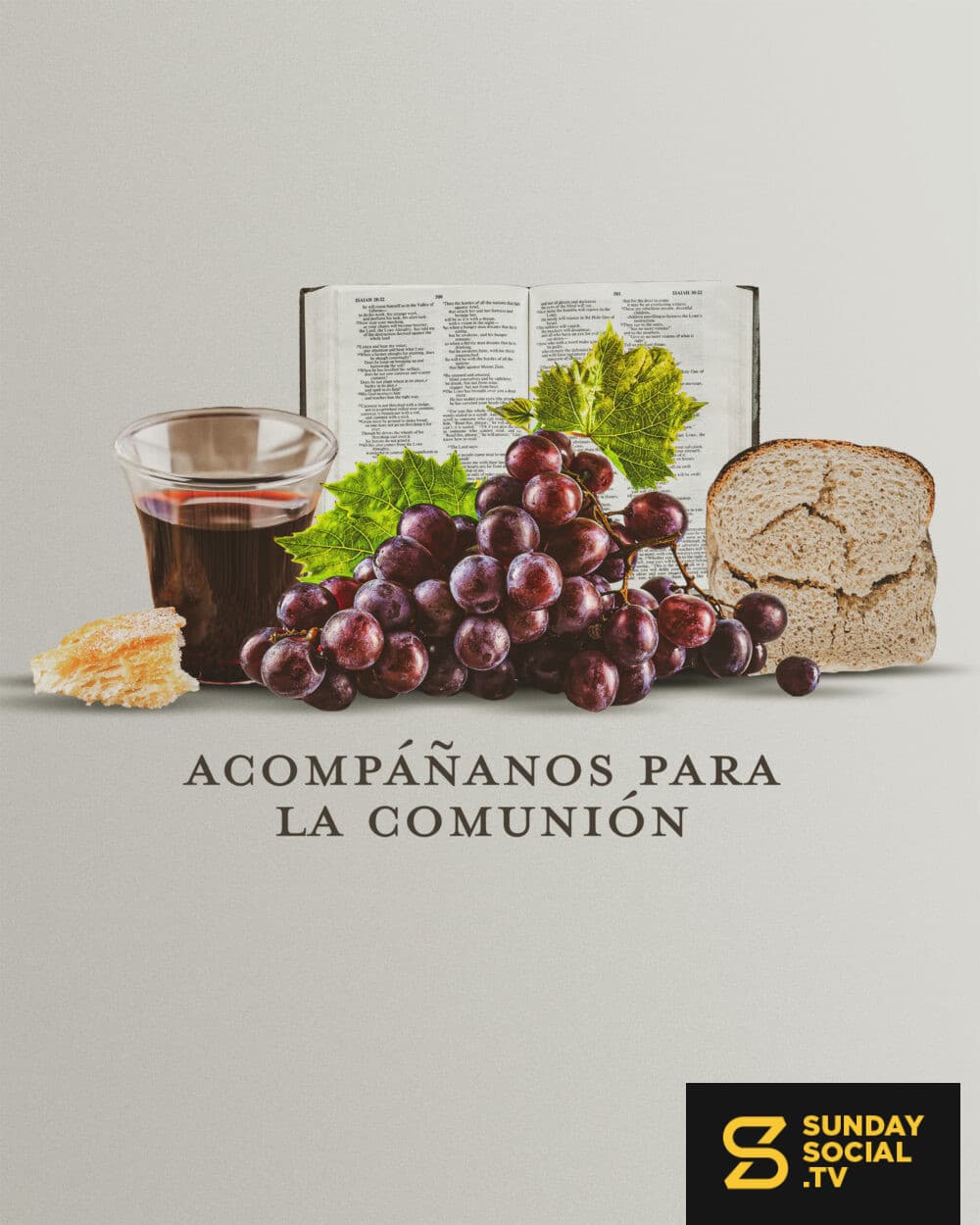 Acompáñanos para la comunión