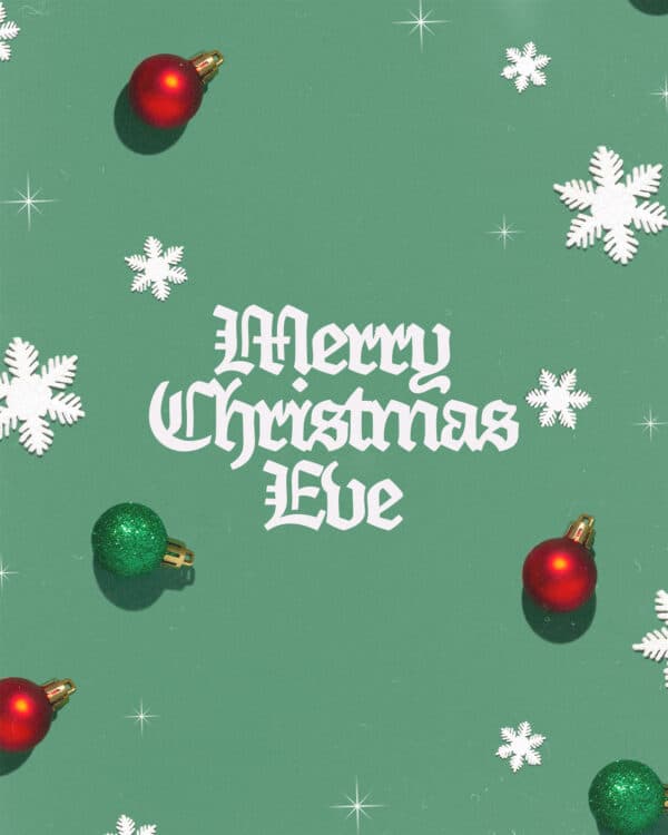 Merry Christmas Eve!