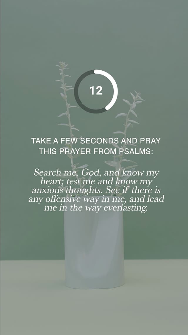 Countdown: Search Me God