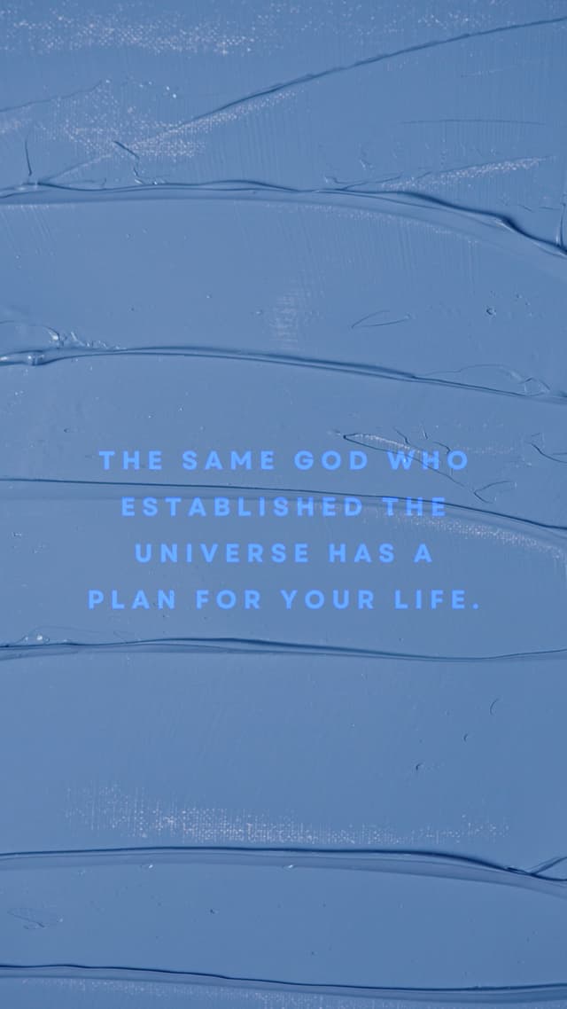 God Who Established The Universe