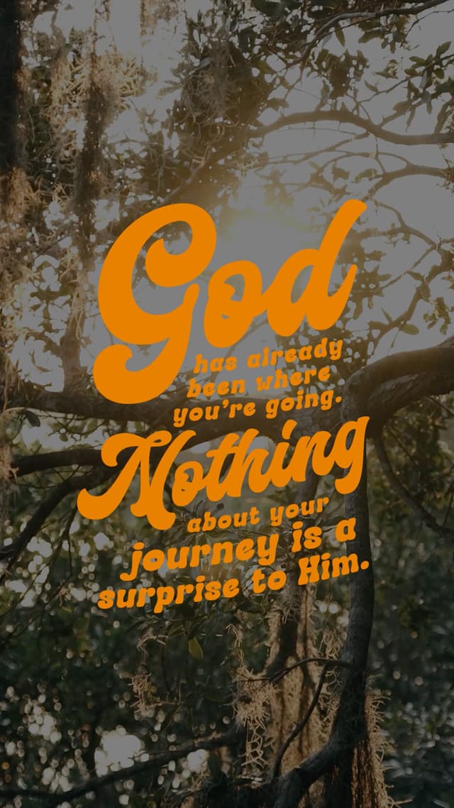 God Has Been Where You're Going