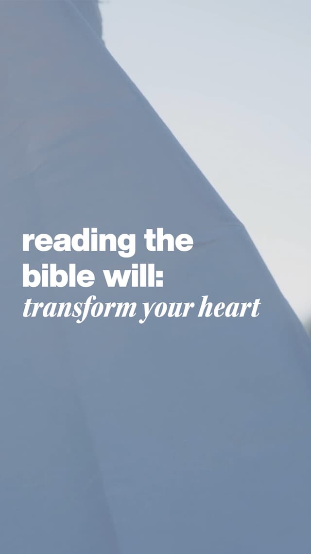 Reading The Bible Will