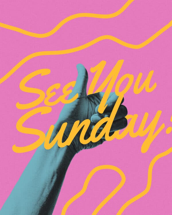 See you Sunday!