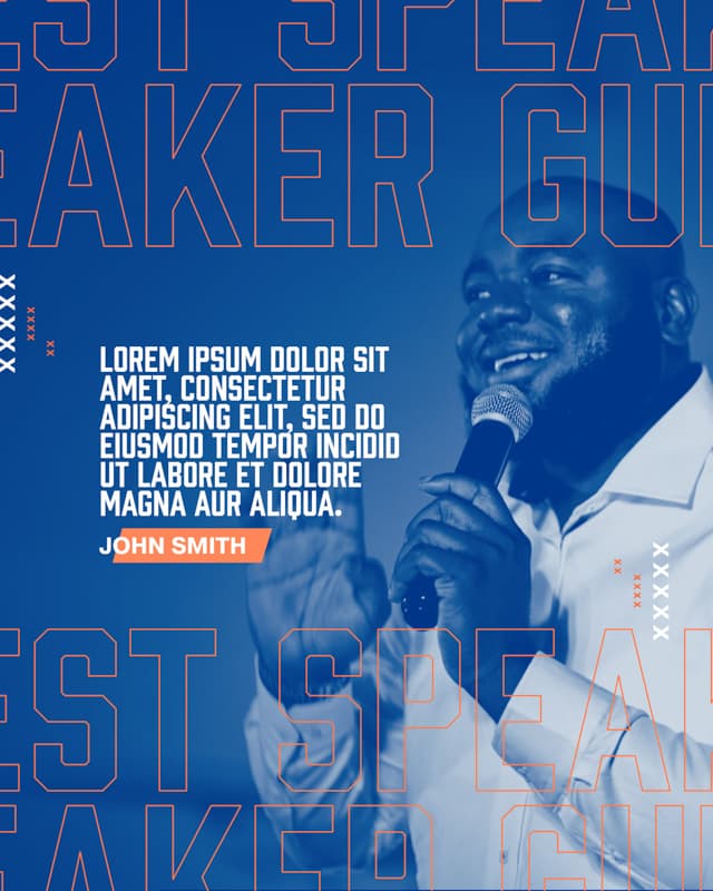 Speaker Quote Posts