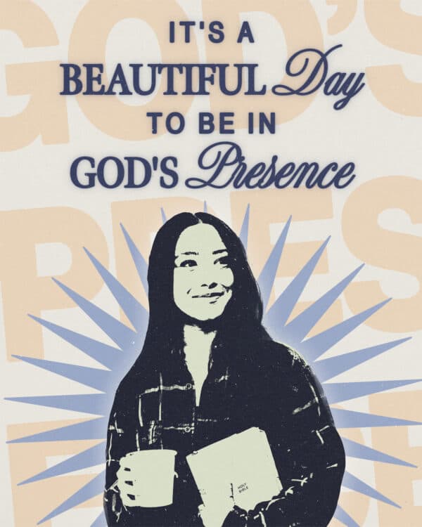 It's a beautiful day to be in God's presence