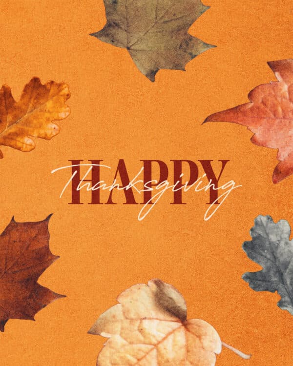 Happy Thanksgiving!