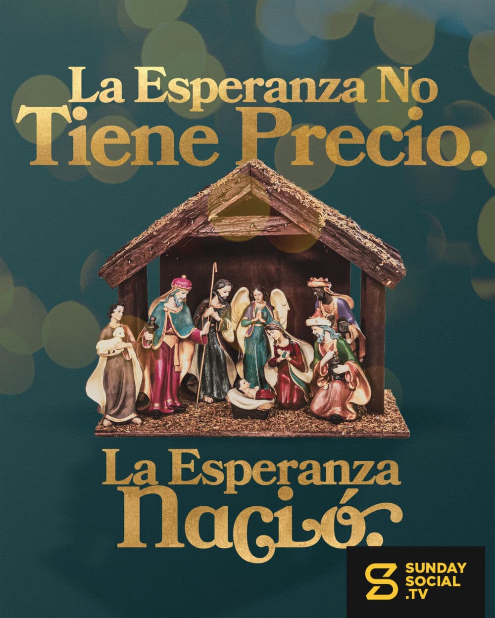 La esperanza no tiene precio. La esperanza nació.