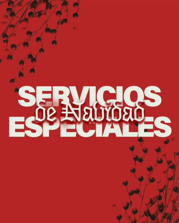 Servicios Especiales de Navidad.