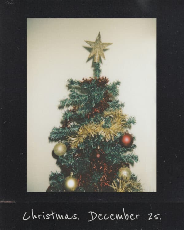 Christmas. December 25.